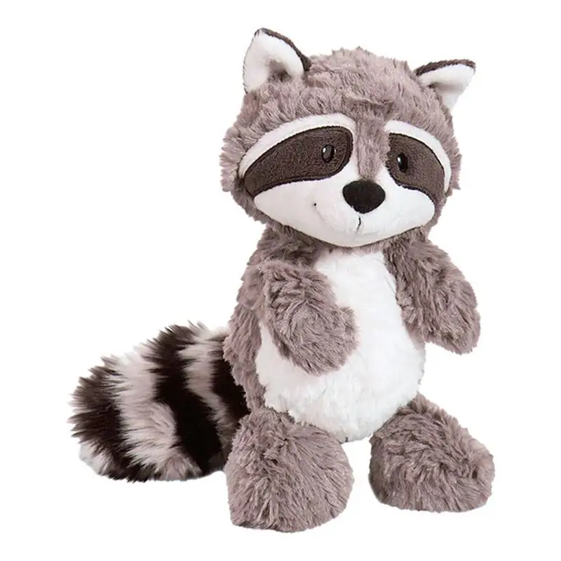 

Racoon Plushies Children Plush Raccoon Relaxing Doll Skin Friendly Plush Racoon Toy For Display Ornament Soft Plump Animal Doll