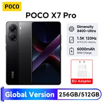 Смартфон POCO X7 Pro NFC 5G 256 ГБ / 512 ГБ Размер 8400 Более 6,67 дюйма 120Hz AMOLED дисплей 6000 мАч 90W