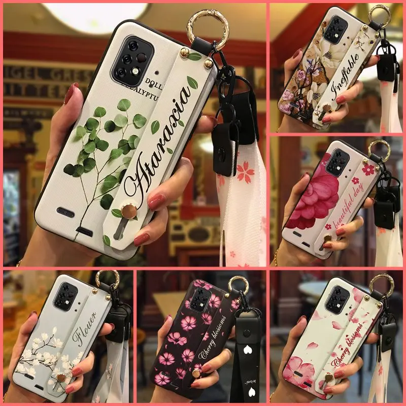 dirt resistant wristband phone case for umidigi bison x10 pro original silicone for girls waterproof free global shipping