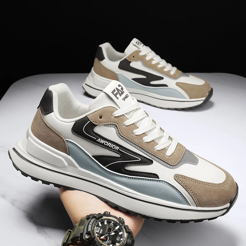 

Кроссовки мужские Нескользящие, Уличная обувь для бега, удобные повседневные баскетбольные кеды, весна-осень