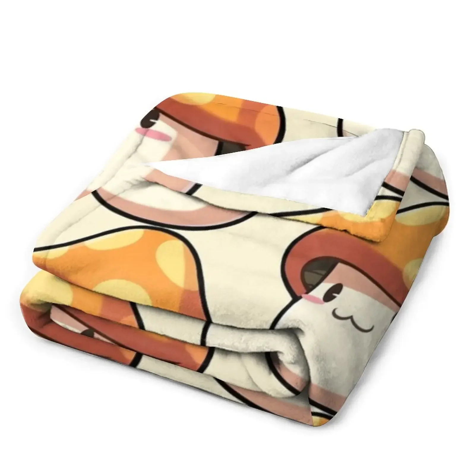 Плед Maplestory M в виде грибов (кремовый фон) одеяло одеяла диваны для украшения плед