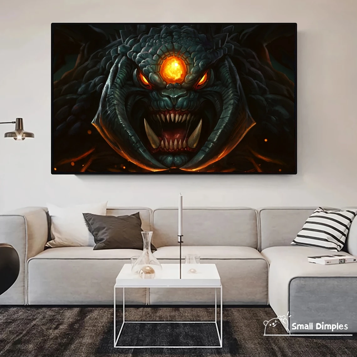 Dota 2 Game Poster Canvas Art Print Home Decoration Wall Painting ( No Frame )