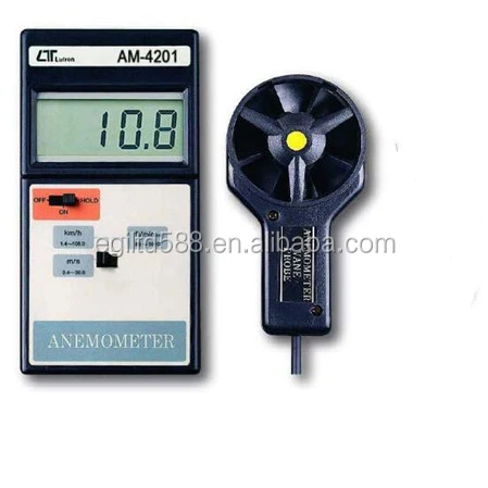 

Lutron AM-4201 Portable Vane Anemometer Wind Speed Meter 0.4-30m/s