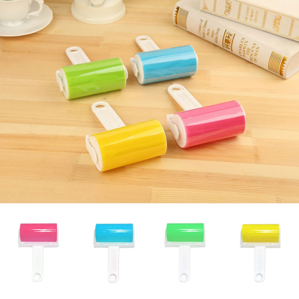 

Reusable Washable Lint Roller Dust Cleaner Sticking Roller For Clothes Pet Hair Cleaning Household Dust Wiper Tools