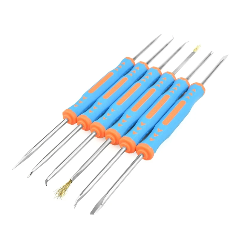 

6 pieces of electronic crowbar heating auxiliary repair welding cleaning SA-10 electronic circuit board tool