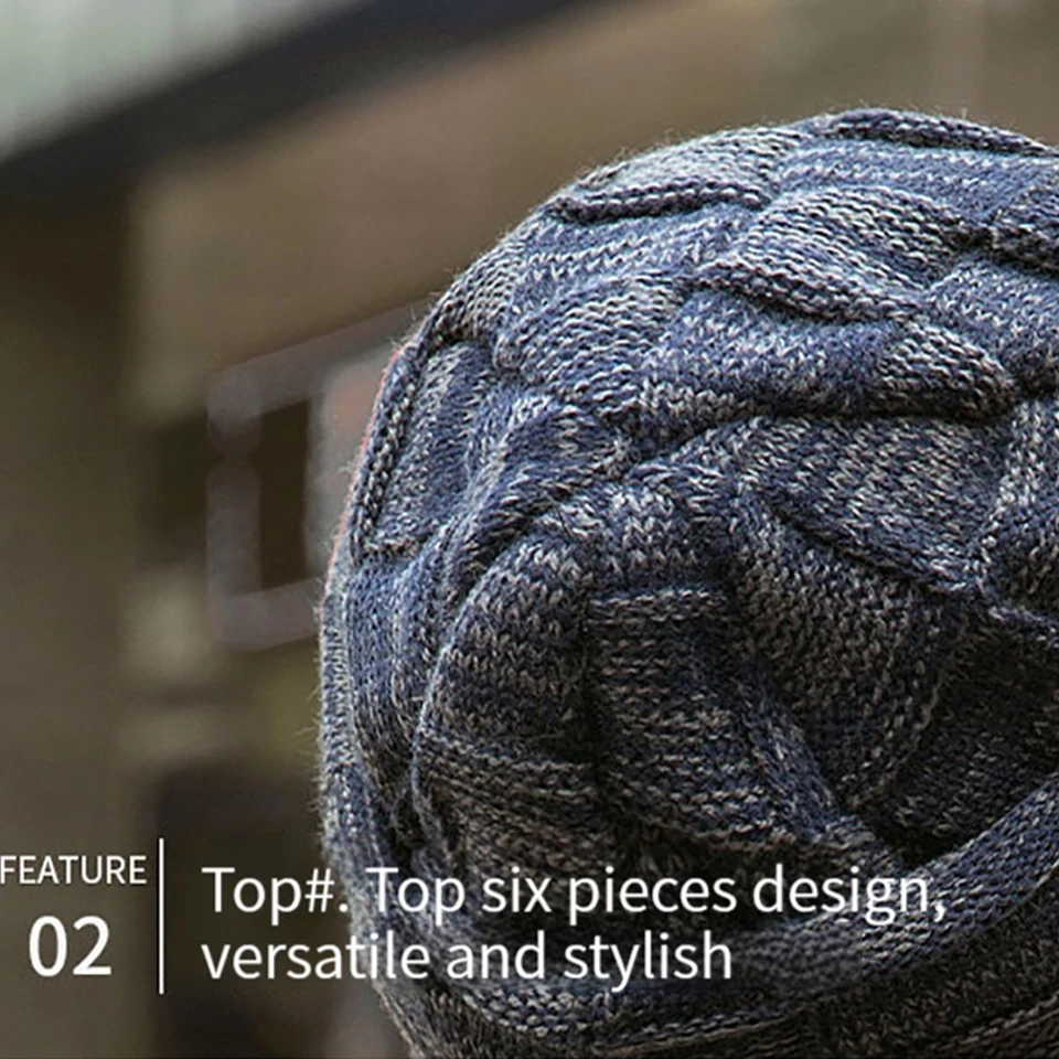 Зимняя шапка набор из искусственного шарфа мягкая утепленная шерстяная для шеи