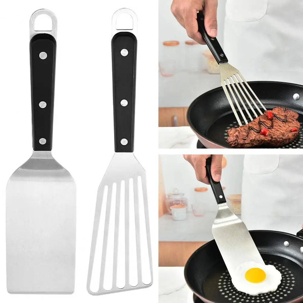 

Food Grade Durable Anti-slip Steak Shovel Corrosion Resistance Grilling Spatula Heat Resistant for Restaurant