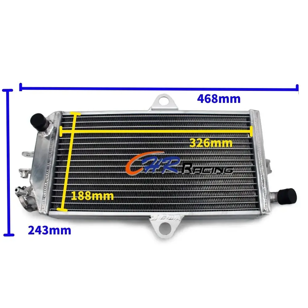 

Aluminum Motorcycle Radiator For 1985- 1992 Suzuki Quadracer 250 LT250R 2x4 LT250 LT 250 1985 1986 1987 1988 1989 1990 1991