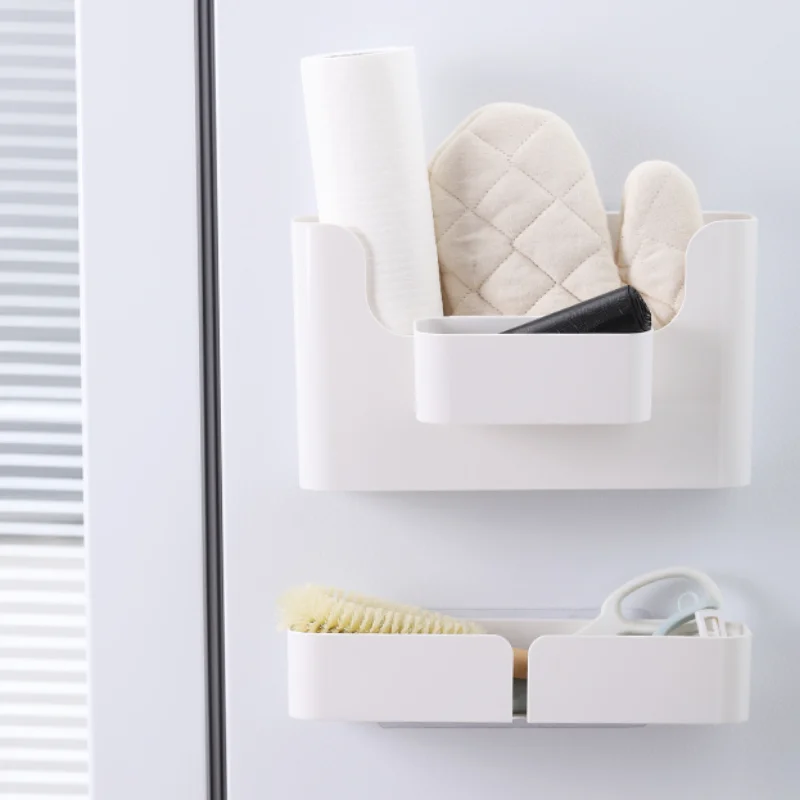 Plastic Cosmetic Storage Cube Organizer Wall Hanging Storage Box for Kitchen,Bedroom,Bathroom Stockage Cosmétique en Plastique
