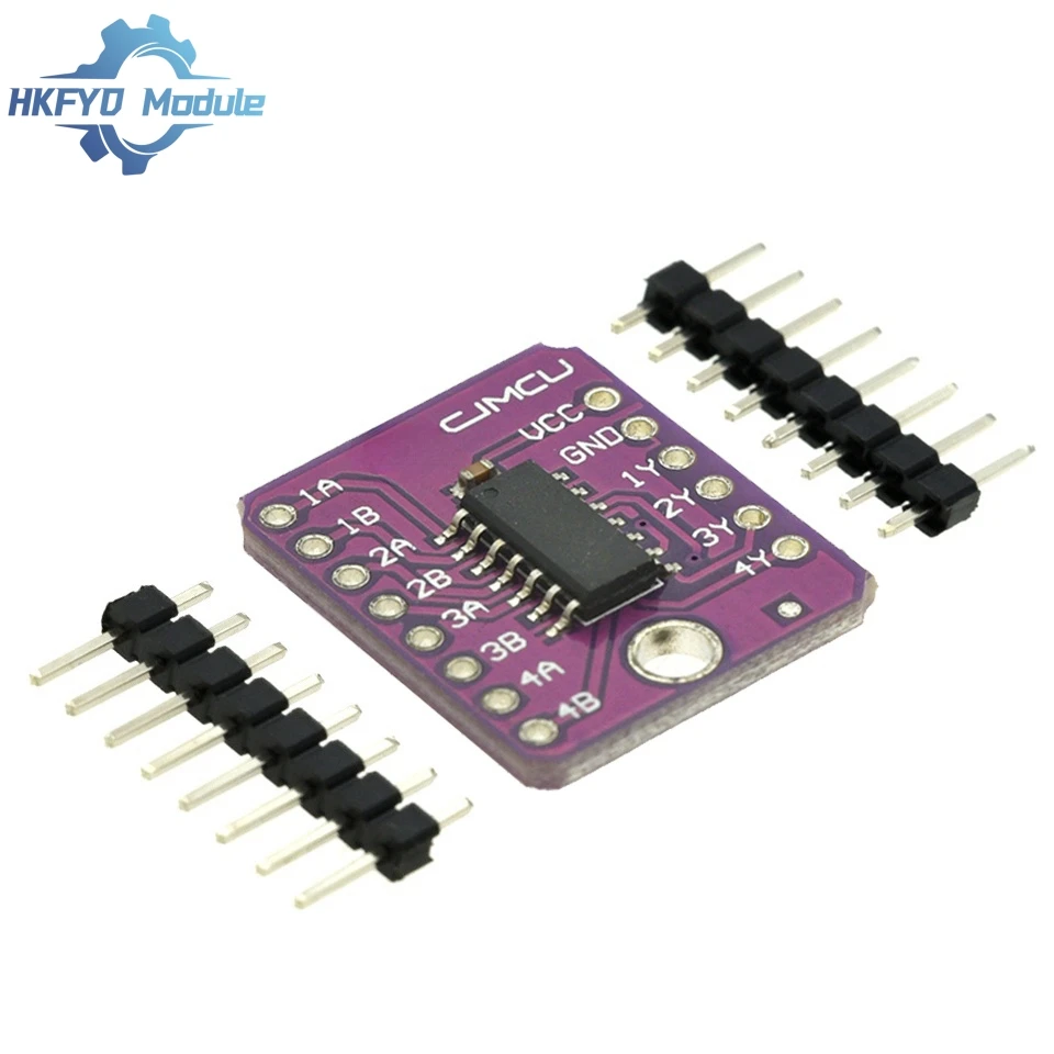 Четырёхсторонняя 2-входная позитивная и немодульная макетная плата MCU-7400 SN74HC00D