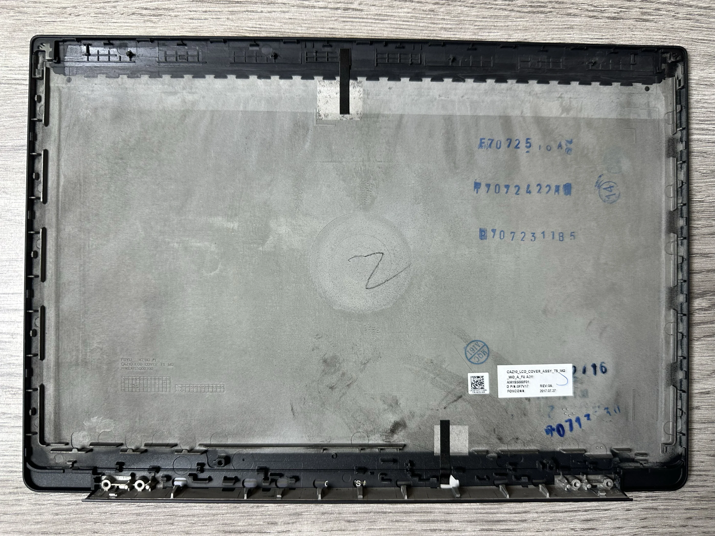 Для Dell латиудэ E7280 A Φ верхняя крышка Touch 0F7V1 7 Чехол