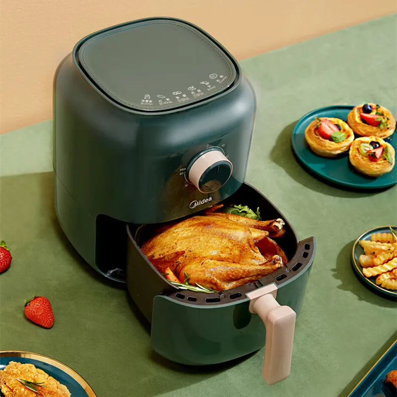 Midea Air Fryer Light Oil Air Fryer Household New Automatic Multi-function Electric Fryer French Fries Machine Air Fryer 3L 220V