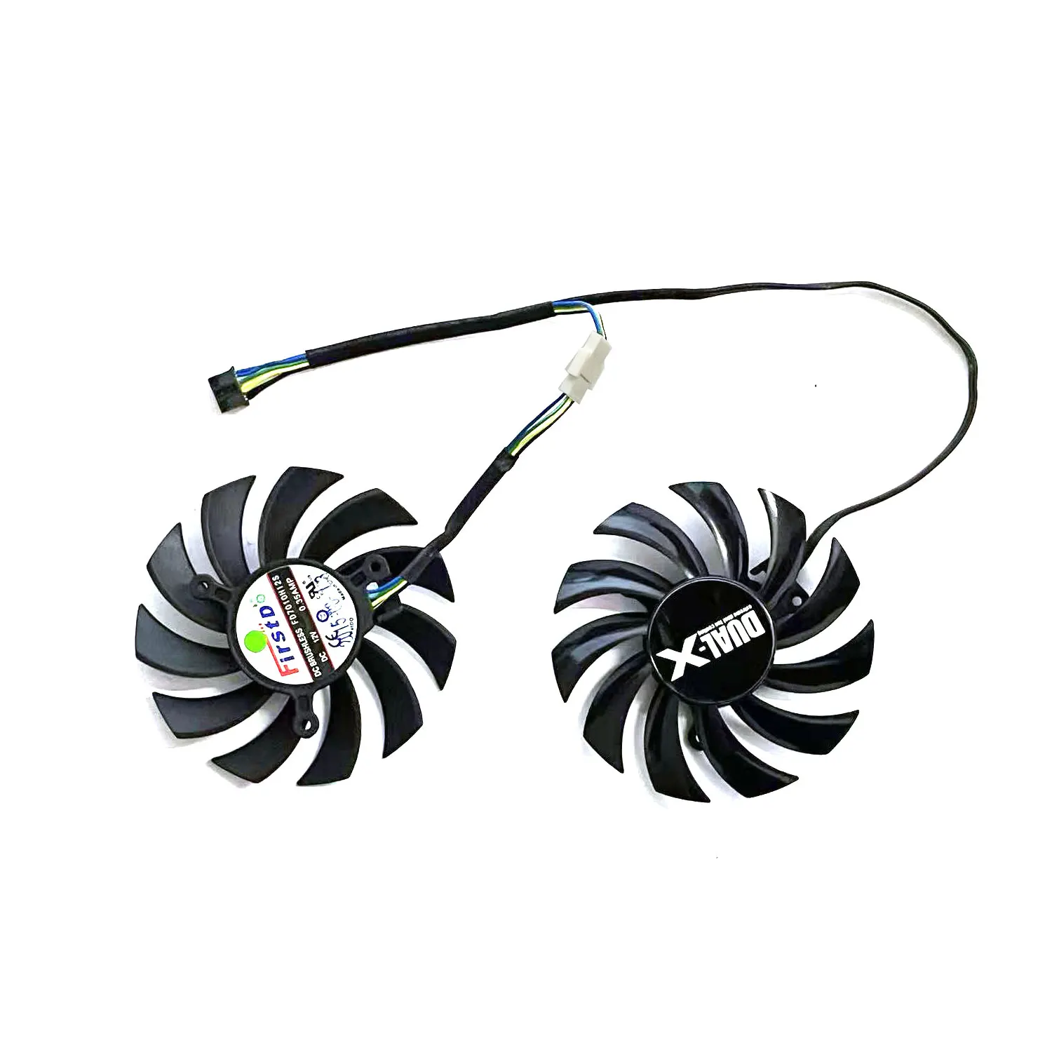 Совершенно новый 75 мм 4PIN FD7010H2S подходит для Sapphire R9 270X 280X HD6850 6970 7850 7870 7950 7970
