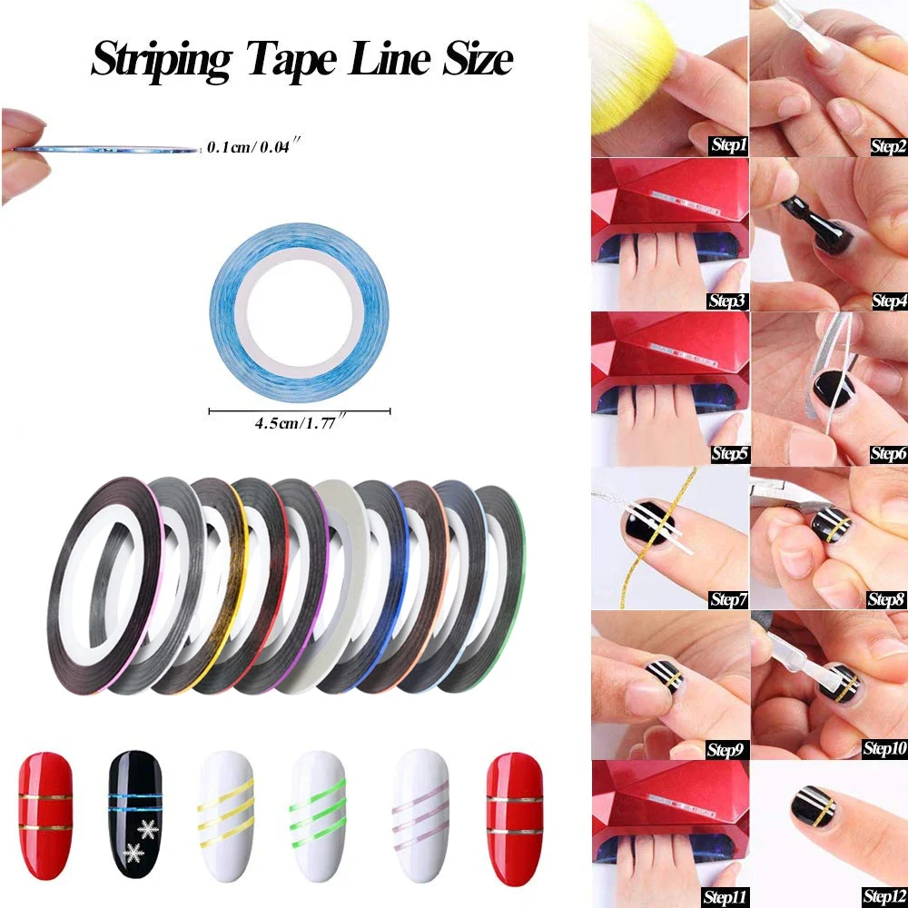 Набор инструментов для маникюра LINMANDA с профессиональной машинкой кисточкой