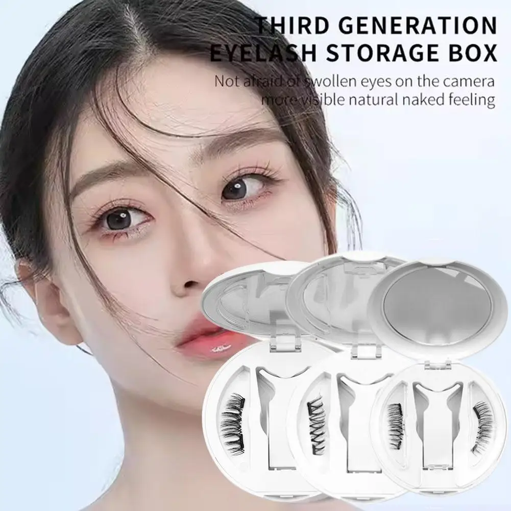 1 пара магнитных накладных ресниц 3D Макияж Наращивание Пинцет для H3I8 накладные