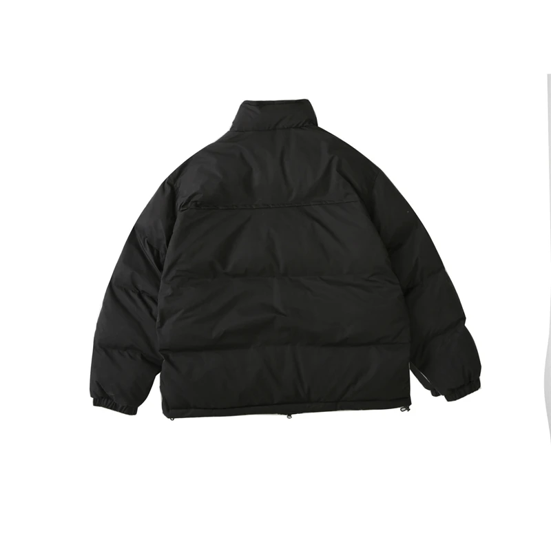 Rainbowtouches Winter Puffer Jacket Men Thicken Warm Stand Collar Coat Streetwear Japanese Street Women Fashion New Loose Parkas