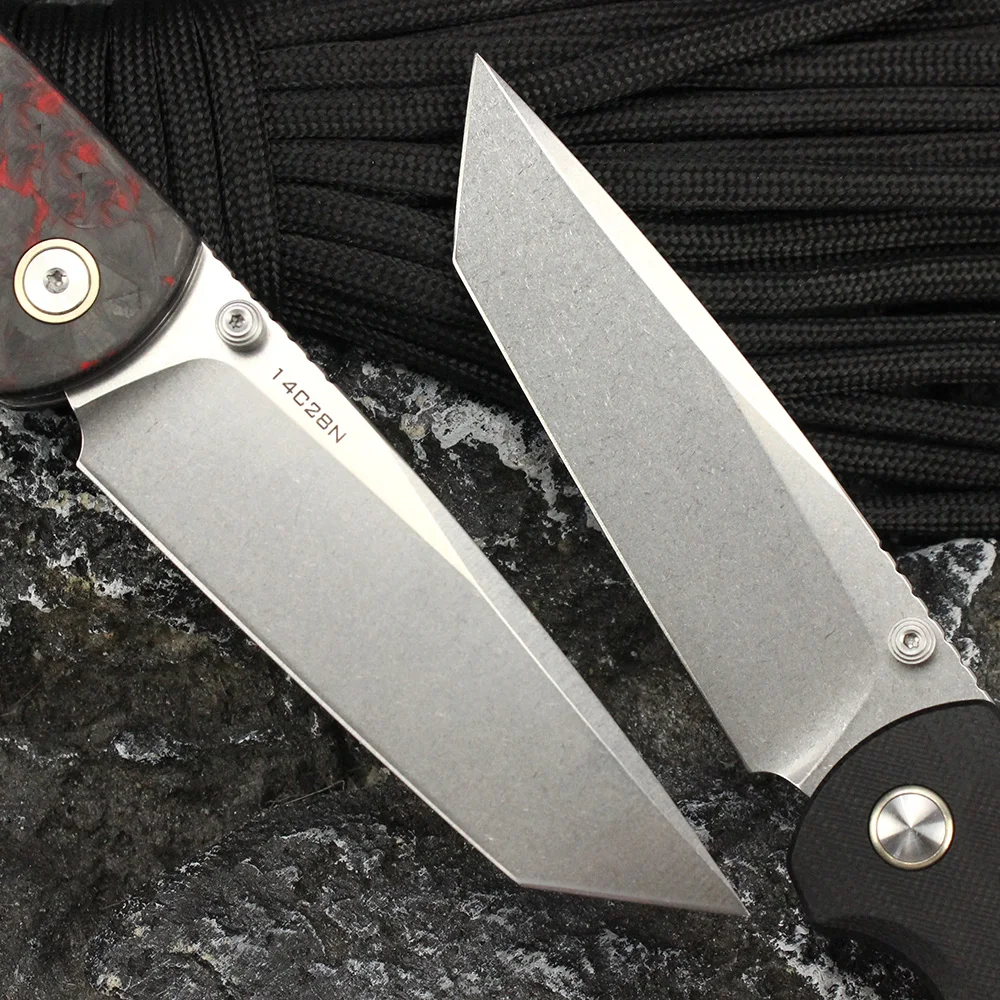 Фото Складной нож GT-T0041 из стали 14C28N с рукоятью G10 для кемпинга, туризма, выживания, EDC, ручной инструмент, подарок №3