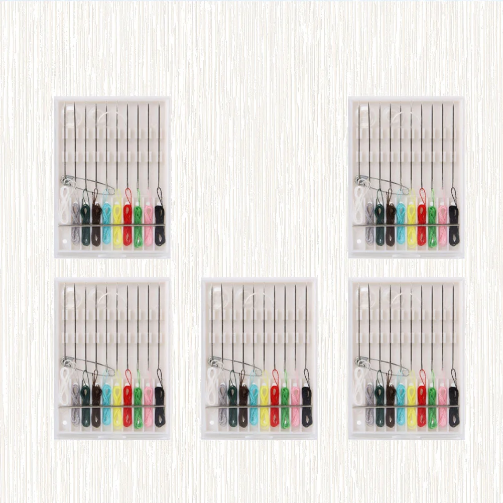 

Kit Sewing Home Fix Clothing Repairing Quick Travel Thread Mini Needle Supplies Bulk Hotel Small Beginners
