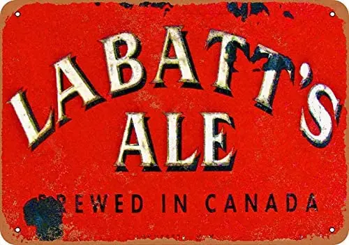 

Жестяной настенный знак Bobdsa Mrute Labatt's Ale, железная живопись, металлическая табличка, декоративные подарки