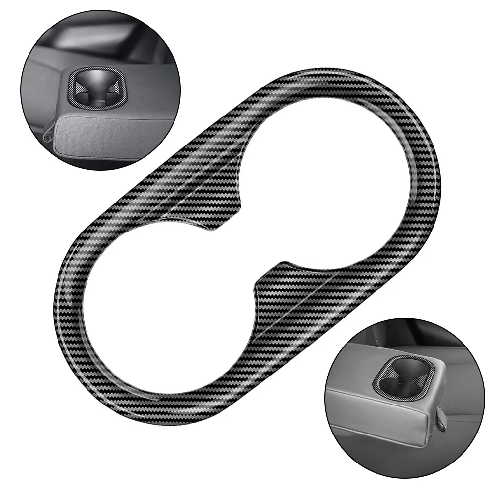 

1x New And High Quality Rear Water Cup Holder Cover Decoration (left-hand Drive Models) For Hyundai IONIQ 6 2022+ Drinks Holders