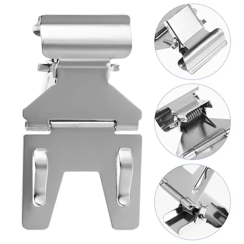 

4pcs Retail Bread Price Tag Holder Shop Supermarket Metal Advertising Clips