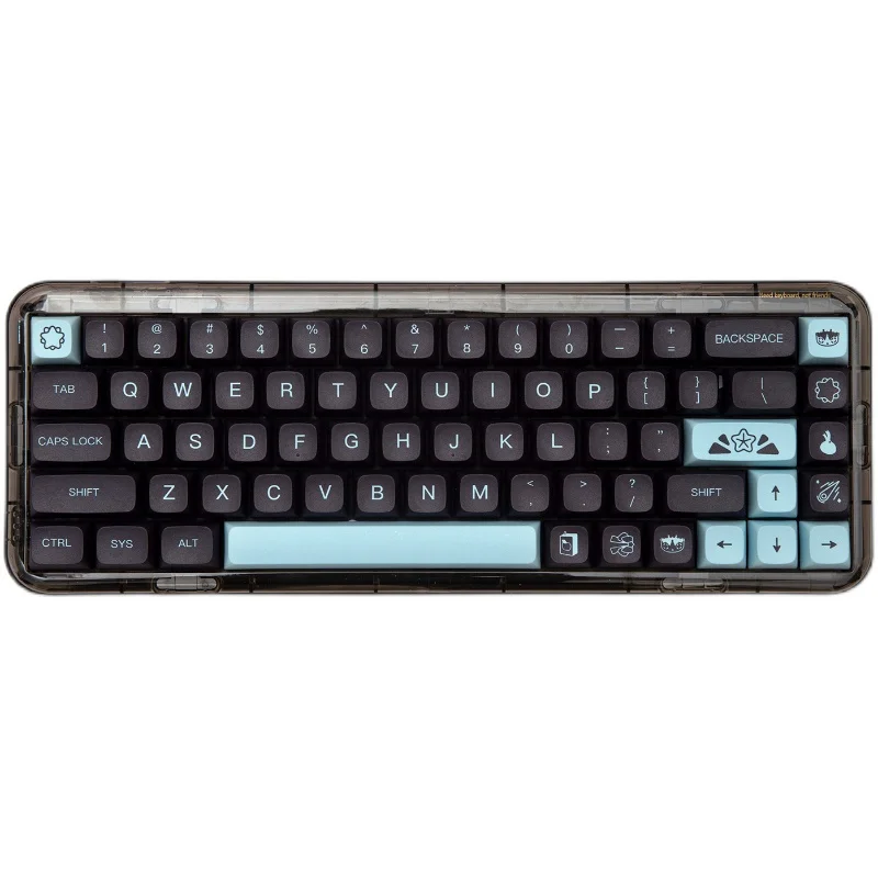 Колпачки для клавиш GMK Comet с 132 клавишами колпачки клавиатуры PBT Dye Subbed XDA Profile