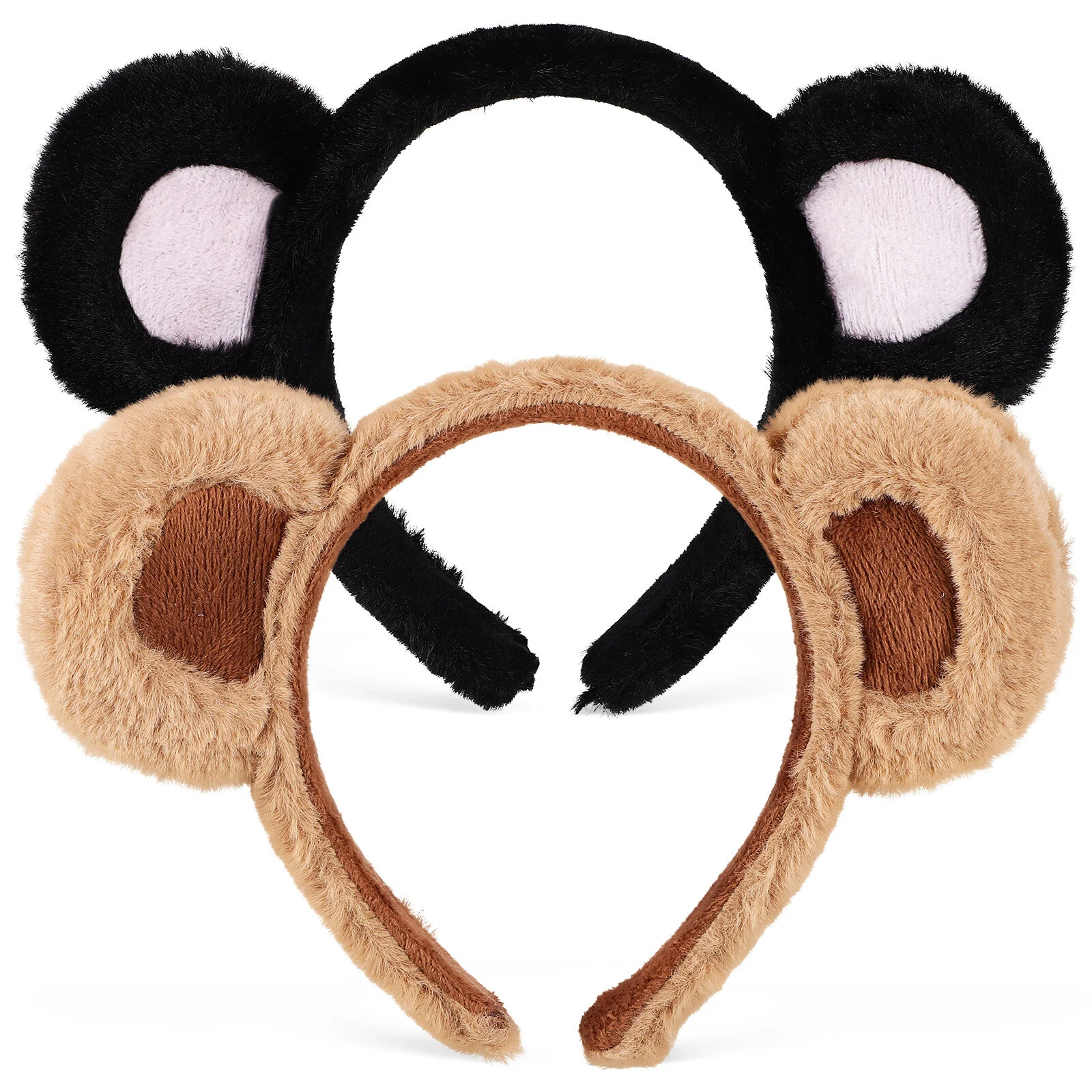 

2 Pcs Girls Costumes Animal Headband Cosplay Headbands Ears Lolita Plush Party