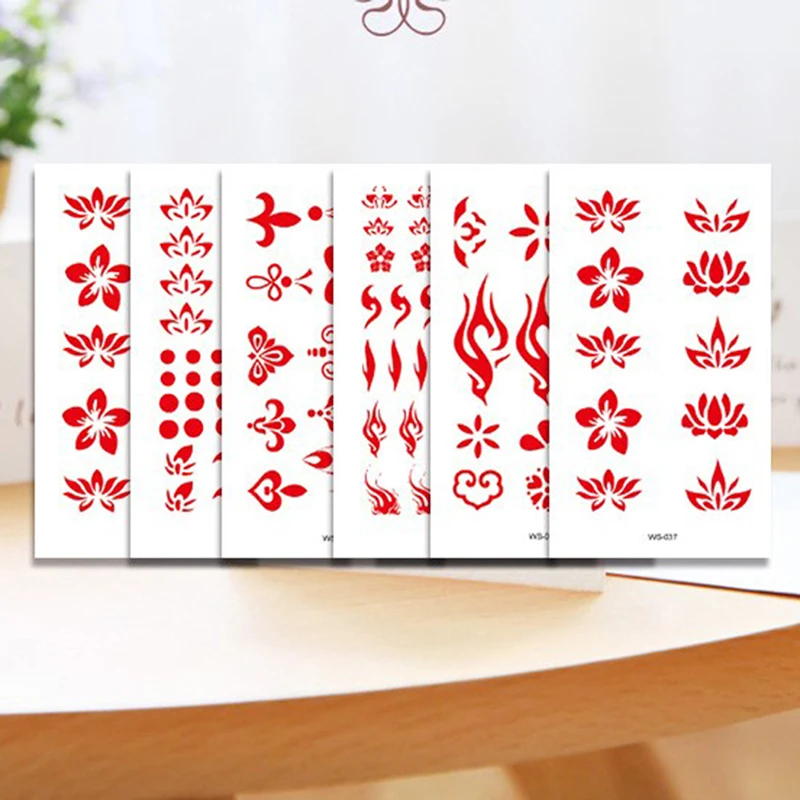 10 шт. пикантная тату-паста для бровей Huadian эстетическое искусство старинный стиль