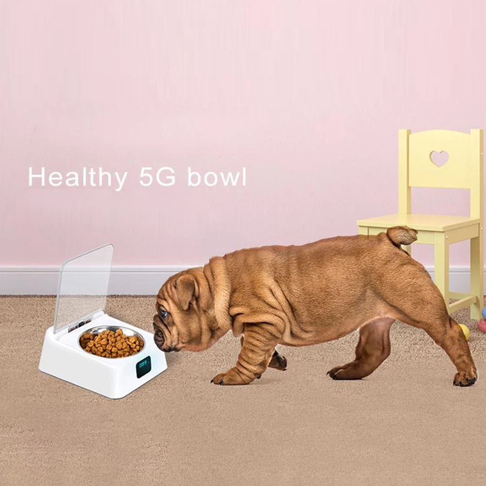 Умная автоматическая кормушка для домашних животных с USB-зарядкой