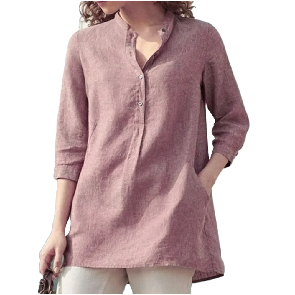 

2023 New Women's Casual Top Spring and Autumn Casual Shirt