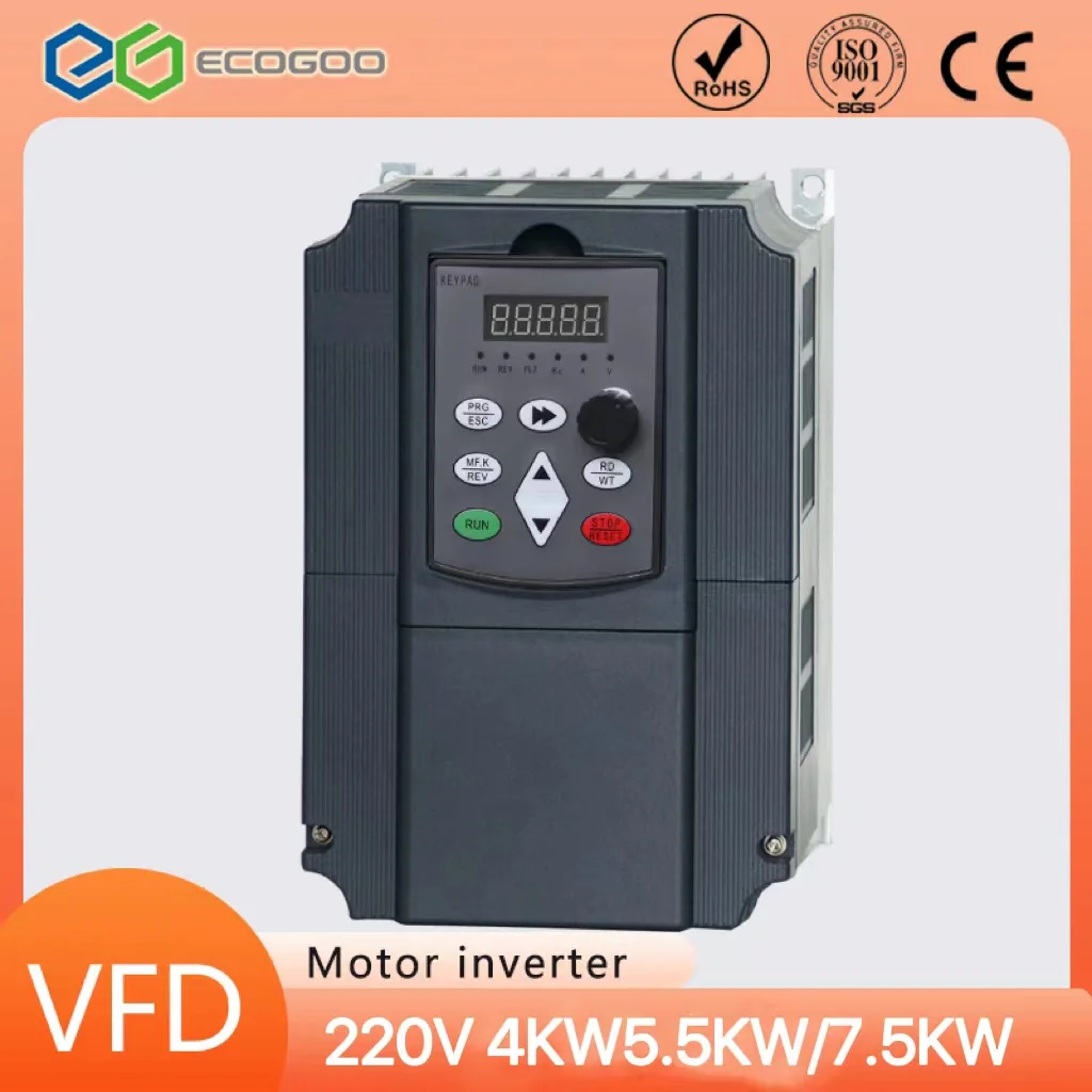 Частный инвертор VEVOR 2,2/3/4/7, 5 кВт, 110 В/220 В
