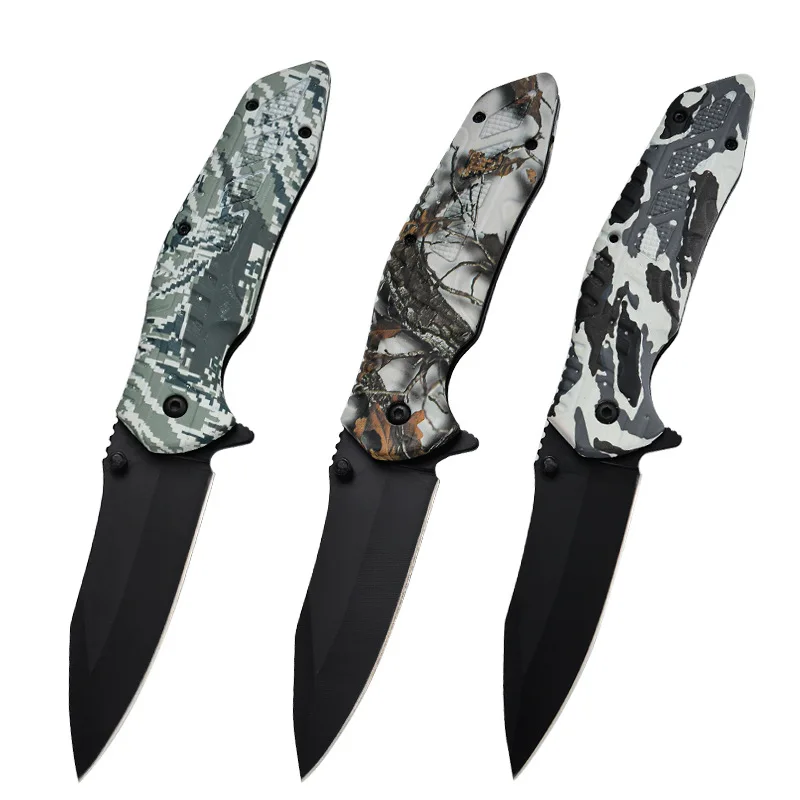 

Tactical Outdoor Folding Knife Hunting Camping Survival Knife Self Defense High Hardness EDC Knife High Quality
