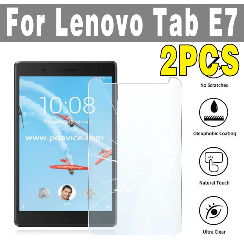 

9H Hardness Tempered Glass for Lenovo Tab E7 Protective Film Anti Scratch HD Clear Screen Protector for Tab E7