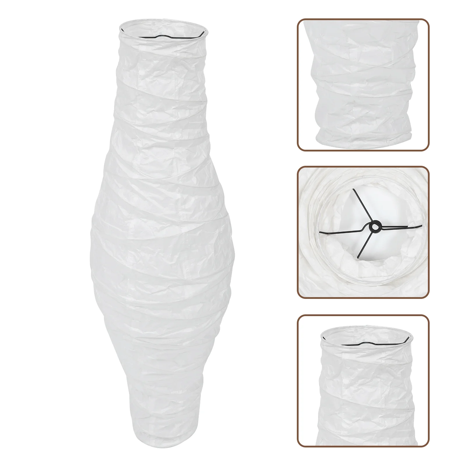 

Lamp Paper Floor Shade Cover Light Lampshade Shades Rice Table Japanese Simple Standing White Replacementtall Lamps Style