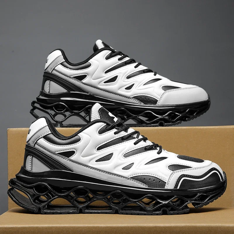 Кроссовки мужские Нескользящие дышащие для бега спорта и баскетбола