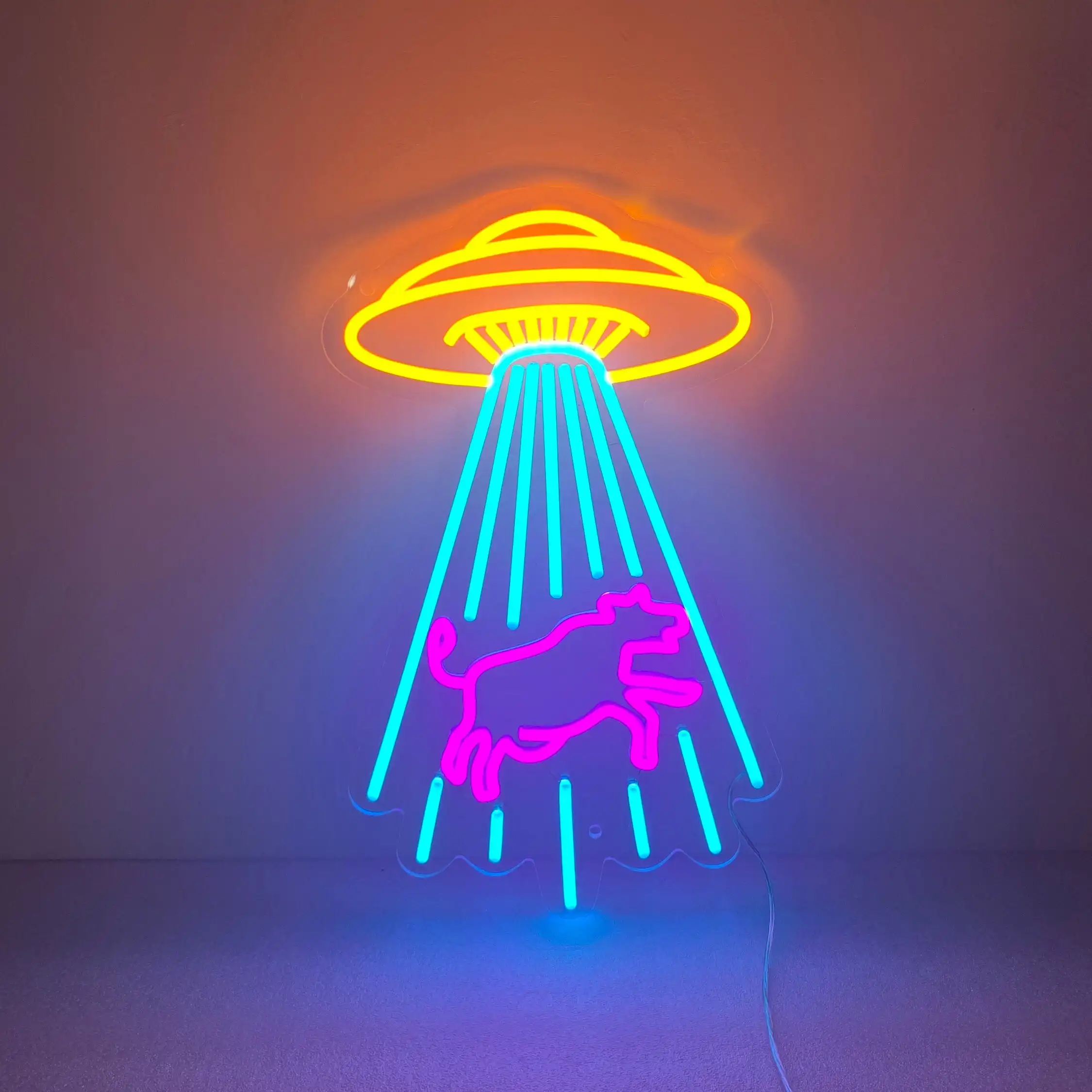 

Неоновая вывеска Корова Акрил