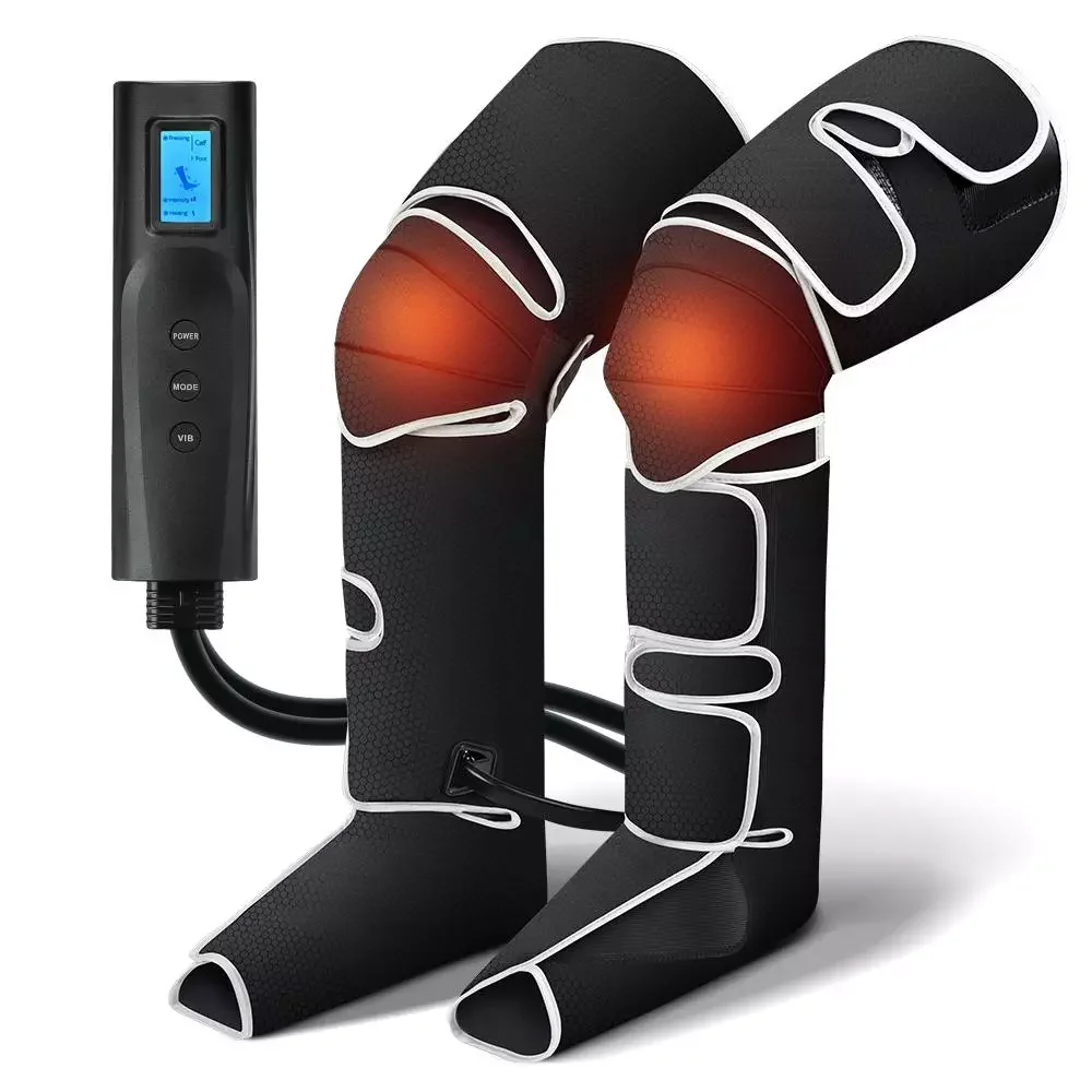 

Компрессионный массажер NEW2023 для мужчин, надувные подушки для стоп, лодыжек для икры, прессотерапия, расслабление боли, 8 воздушных мешков