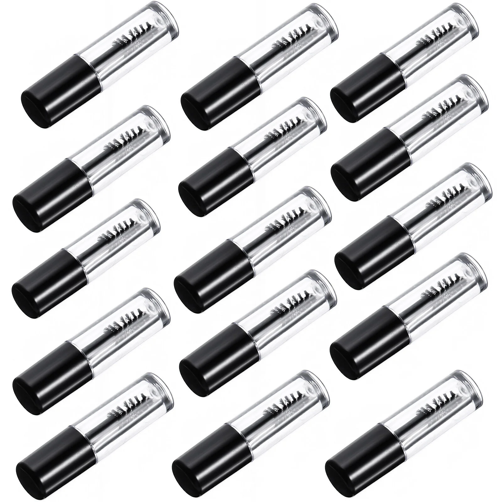 

20 Pcs Empty Eyelashes Outdoor Stuff Tubes Bottle Women Mini Dispenser Acrylic Girl Bottles