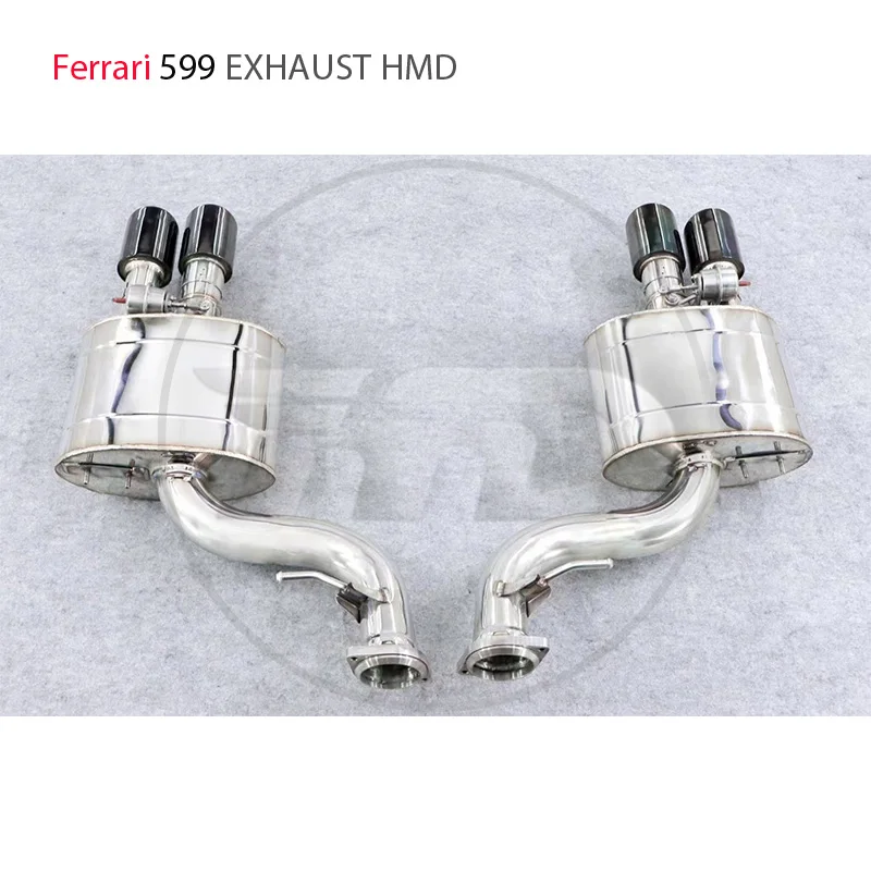 Выхлопной шум HMD из нержавеющей стали для автомобиля Ferrari 599 электронный