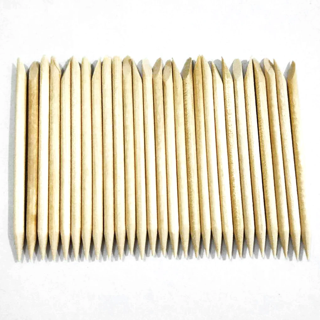 

100 шт., палочки для рисования ногтей