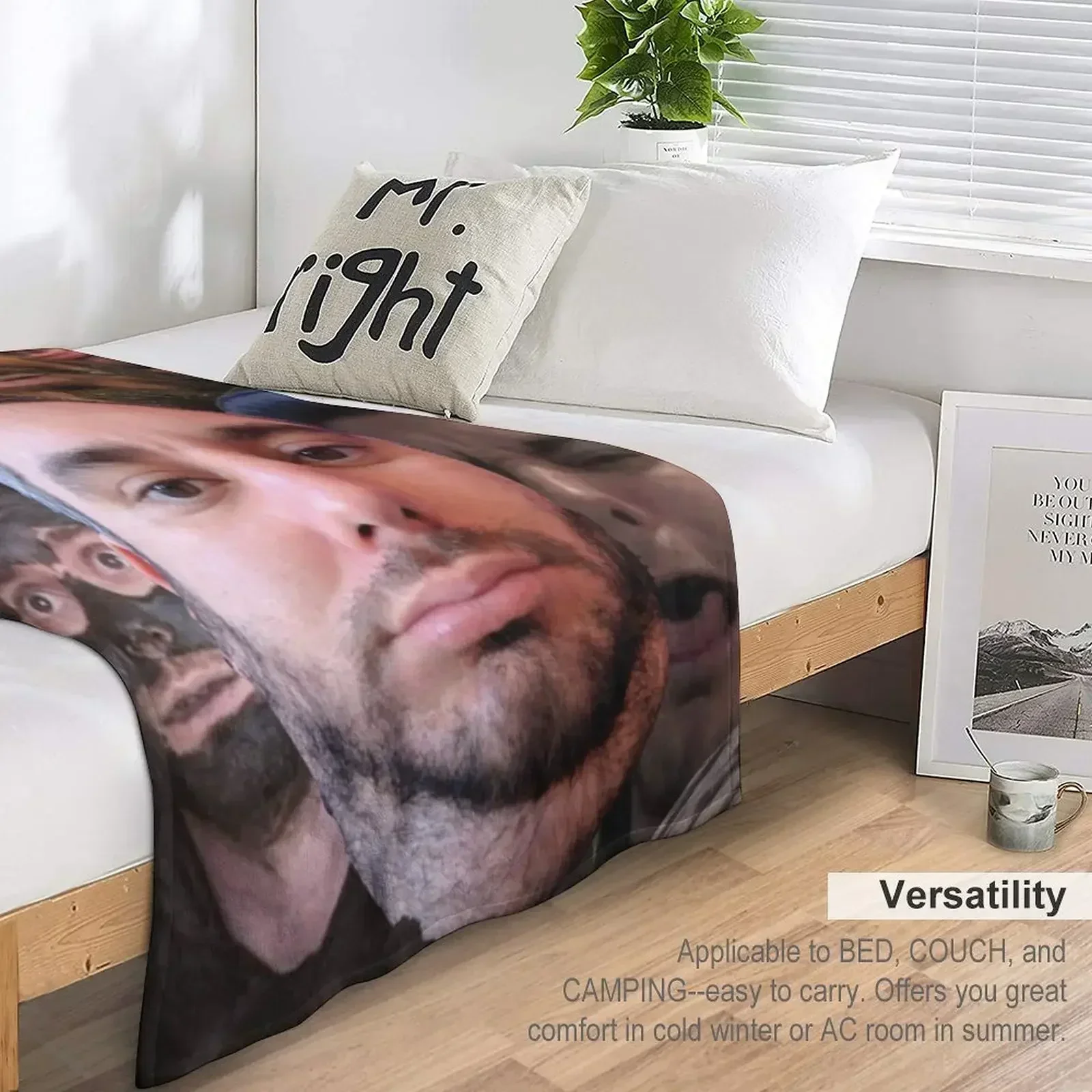 H3H3 Этан Забавное одеяло для декоративного дивана декоративные одеяла диванов