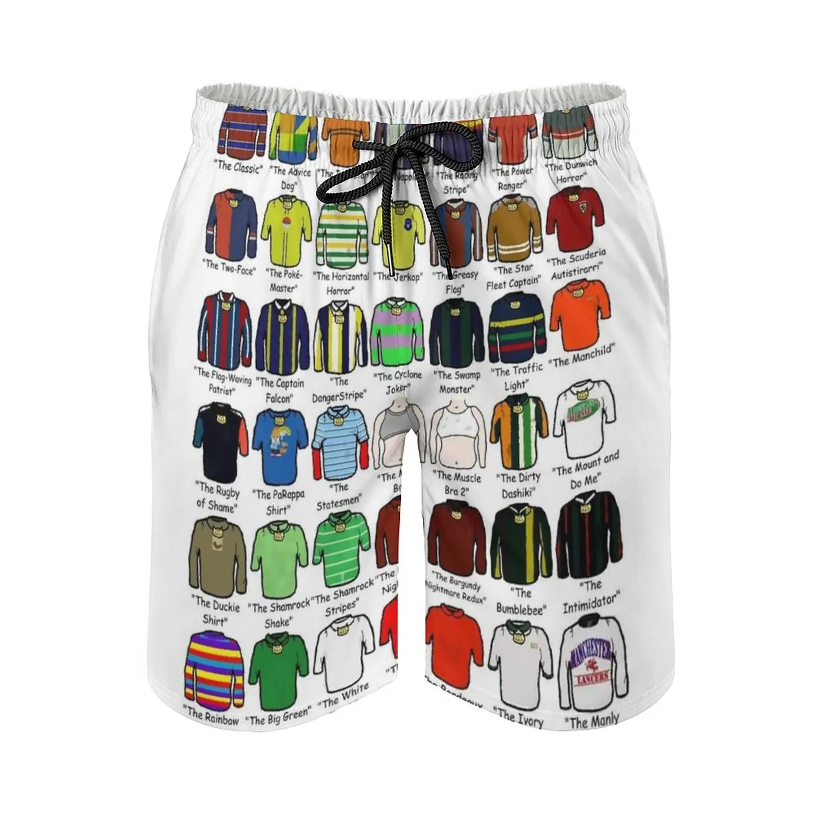 Мужские пляжные шорты с сетчатой подкладкой в стиле платяной платформы |