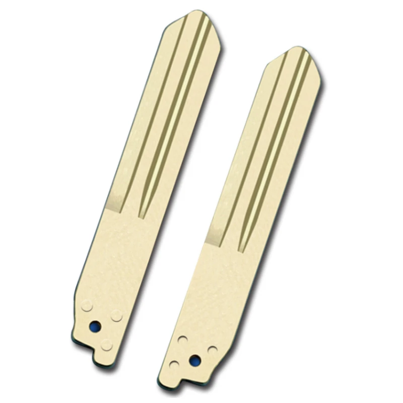 OEM 50 шт. оригинальные металлические пустые необрезанные откидные лезвия дистанционного ключа для Nissan Sunny Tiida