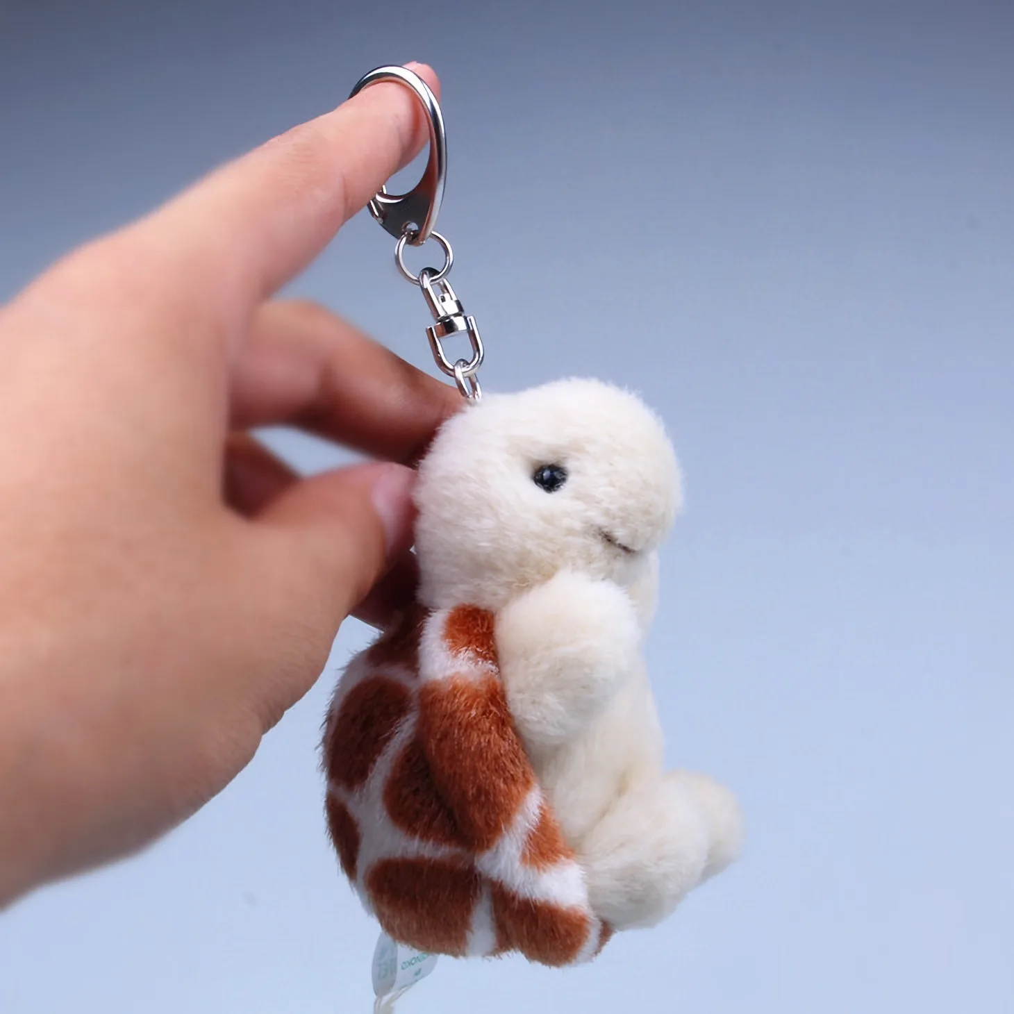 

Brown Sea Turtle Plush Sea Turtle Stuffed Animal Backpack Clip Toy Keychain