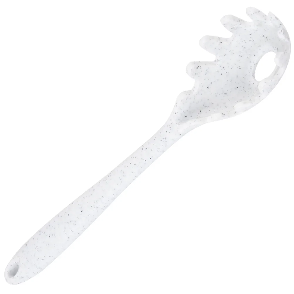 

Pasta Scoop Spaghetti Catch Noodle Spoon Tablespoon Kitchen Strainer Server White