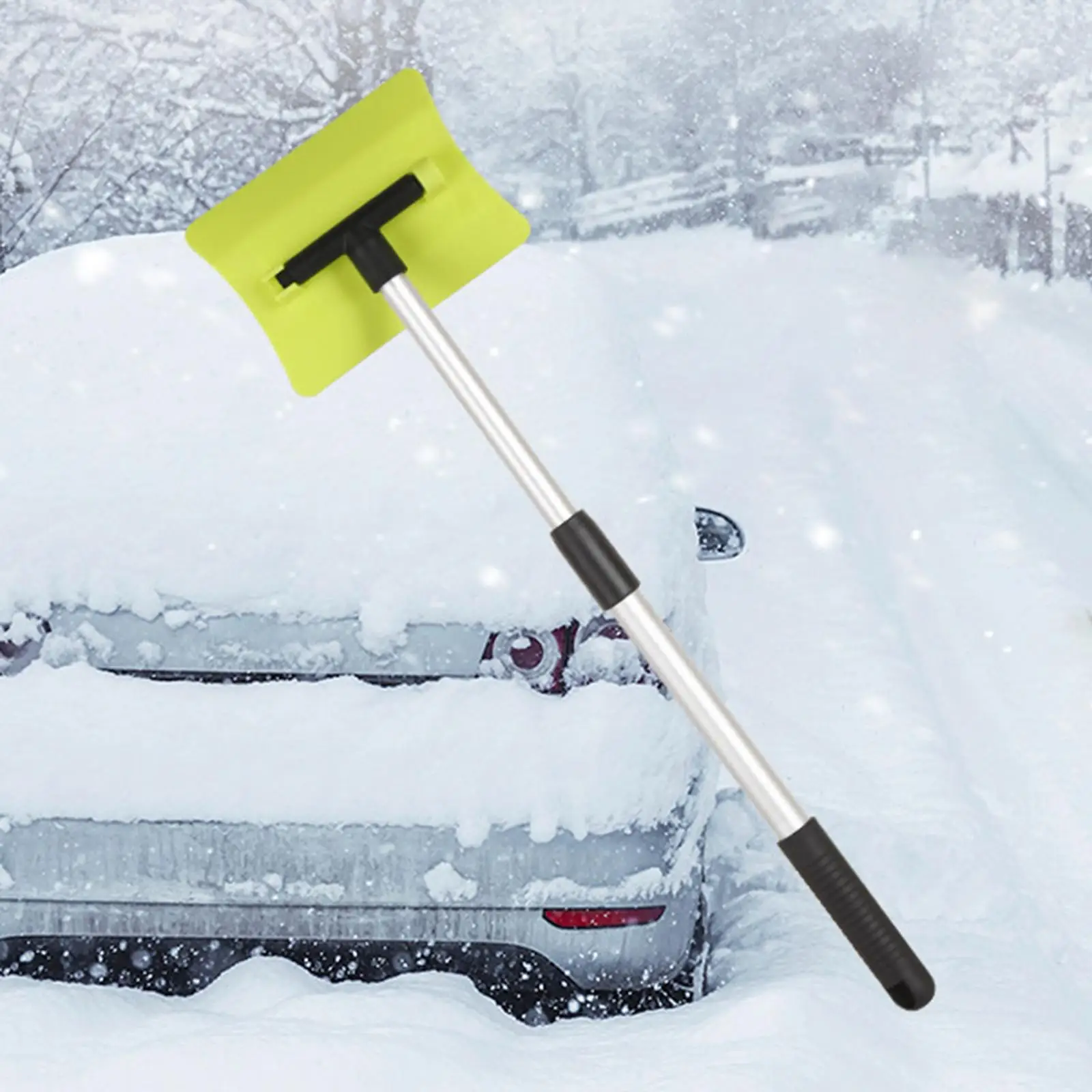 Multifunctional Car Ice Scraper Expansion Auto SUV Pick up Trucks Winter Bus Snow Remover Shovel Quick Clean Accessories Roof