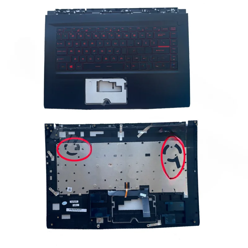 Новая клавиатура с подсветкой для рук MSI GF65 Thin 9SD 9SE 10SD 10SE MS-16W1 US