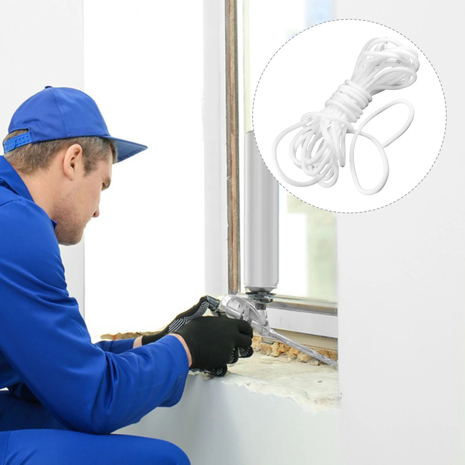 

Caulk Saver Gaps Caulking Strip Concrete Filling Foam Strip Caulking Gap Filler