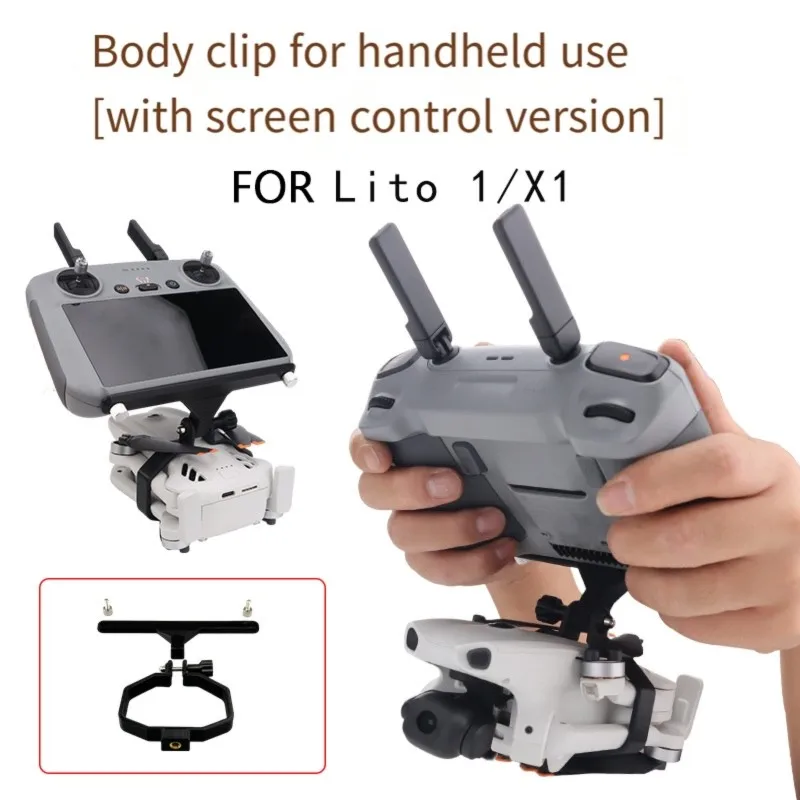 Ручной держатель JABS для камеры DJI Lito1 X1, зажим для корпуса камеры, ручная подставка для камеры, адаптер для дистанционного управления RC2, аксессуары (art.: 3920da41b90c2) - 3920da41b90c2