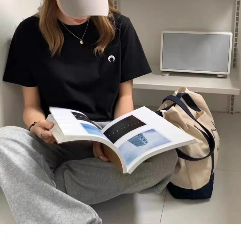 

2023 Spring and Summer Embroidery Slim Short-sleeved T-shirt Top Women